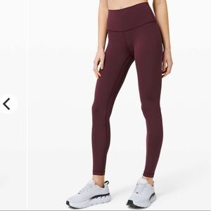 Lululemon Wunder Under High-Rise 28” Luxtreme Tights